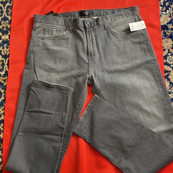 J. BRAND GREY LUNA SLIM FIT JEAN - Picture 6 of 11